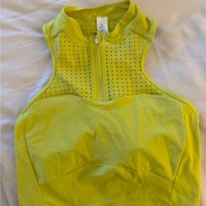 lululemon athletica Yellow Crop Top
